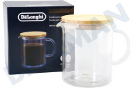 DeLonghi AS00006436 Cafetera automática DLSC078 Cafetera Doble pared 750ml adecuado para entre otros Máquinas de espresso de grano a taza