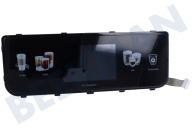 DeLonghi 7313293149  Panel de control adecuado para entre otros ECAM45086T, ECAM45065G Negro adecuado para entre otros ECAM45086T, ECAM45065G