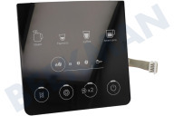 DeLonghi AS13200346  Panel de control con impresión adecuado para entre otros Magnifica Start ECAM220.22.GB