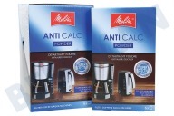 Melitta  6762482 Melitta máquina de café en polvo de descalcificación adecuado para entre otros cafetera