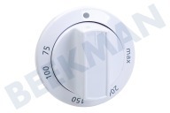 Beko 250315006 Horno-Microondas Botón adecuado para entre otros CSS62010DW, CSE62010DW, CSM62010DW De temperatura, blanco adecuado para entre otros CSS62010DW, CSE62010DW, CSM62010DW