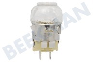 Mora 304858 Lámpara adecuado para entre otros EC9617X, HE53011BW Horno-Microondas Lámpara para horno, 25 vatios, G9 adecuado para entre otros EC9617X, HE53011BW