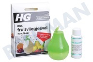 HG 626002100  HGX Fruitvliegjesval adecuado para entre otros Captura las moscas de la fruta en la trampa en forma de pera