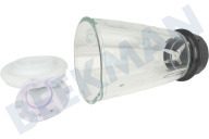 Krups  XF424000 Vaso de la licuadora de vidrio adecuado para entre otros Blendforce BL439D31, BL420838, BL44E831, BL438831