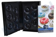 Tefal Parrilla XA801112 Donut Plates Snack Collection adecuado para entre otros SW852, SW853, SW854, SW857