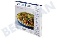 Whirlpool 480131000084 Horno-Microondas Placa adecuado para entre otros AVM121 -VIP 27 - 34- Plato crujiente 29cm adecuado para entre otros AVM121 -VIP 27 - 34-