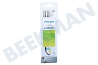 Philips  HX6064/11 Sonicare Optimal White Brush Heads Black adecuado para entre otros Sonicare