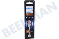 Philips HX9092/87  Set cepillo de dientes adecuado para entre otros Sonicare Cabezales de cepillo A3 todo en uno premium, paquete de 2, blancos adecuado para entre otros Sonicare
