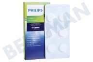 Philips Espresso CA6704/10 Ontvettingstabletten aceite de café adecuado para entre otros máquinas de Philips y Saeco