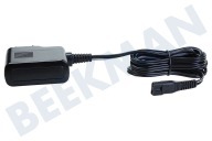 Panasonic  WERGC70K7664 Adaptador de corriente alterna adecuado para entre otros ER-GB60, ER-GB70, ER-GB80, ER-GC50, ER-GC70