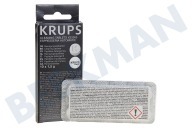 Krups XS300010 Cafetera automática Limpiador adecuado para entre otros XP7200 Tabletas de limpieza 10 piezas adecuado para entre otros XP7200