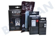 Krups Cafetera automática XS530010 Kit de mantenimiento Cafetera espresso adecuado para entre otros Máquina de café espresso con molinillo de granos
