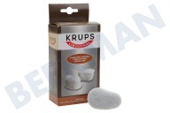 Krups F4720057 filtro de agua Krups, 2 piezas adecuado para entre otros KM5065