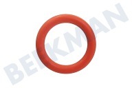 Senseo 996530059399  Junta tórica adecuado para entre otros SUB018 Silicona, DM rojo = 13mm adecuado para entre otros SUB018