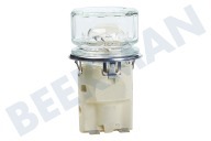 Lámpara adecuado para entre otros UK60CMF, SCB60M, SA22XMF Completo con vidrio y herrajes.