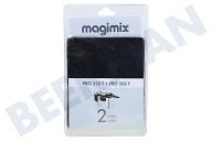 Magimix 3200975  17027 Filtros de freidora, juego de 2 piezas. adecuado para entre otros 350F, 500F, 11606, 11596
