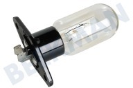 Zelmer 6912W3B002D  Lámpara adecuado para entre otros Div. modelos de microondas 25 vatios, 240 voltios con soporte adecuado para entre otros Div. modelos de microondas