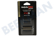 BaBylissPRO  FXX3RFBE Cabezal de afeitado BabylissPRO 4rtists Titanium FX3 adecuado para entre otros BabylissPRO 4rtistas FXX3SBE