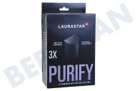 Laurastar  5027800525 Filtro antical de purificación, 3 piezas adecuado para entre otros S7a, S5a, Go +