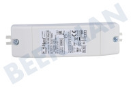 133.0522.833 Transformador adecuado para entre otros T-Air pequeño A90/2, Heaven Light Pro G/WH Plano KL pequeño A90/2, Heaven Light Pro G/WH Plano KL A90 Halógeno, 12 vatios, PWM110-240