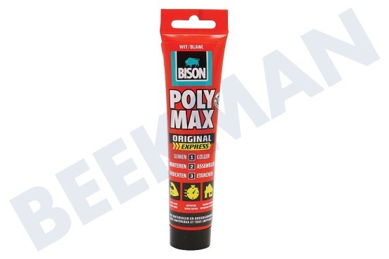 Bison  Tubo Poly Max Express Blanco de 165 grados