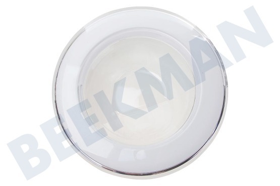 Samsung Lavadora DC97-17333A Puerta lavadora Cristal angular completo, blanco/transparente