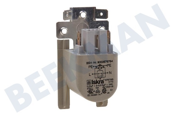 Balay Secadora 00623688 Condensador Filtro antiparasitario, 4 contactos.
