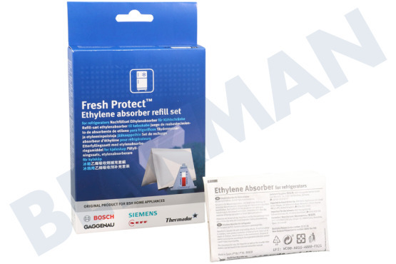 Pitsos Refrigerador 17007000 Filtro Juego de recambio de etileno FreshProtect