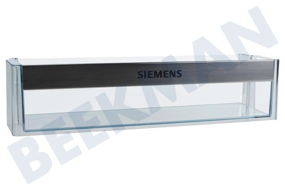 Siemens Refrigerador 705186, 00705186 Soporte botellas frigo Transparente con borde cromado