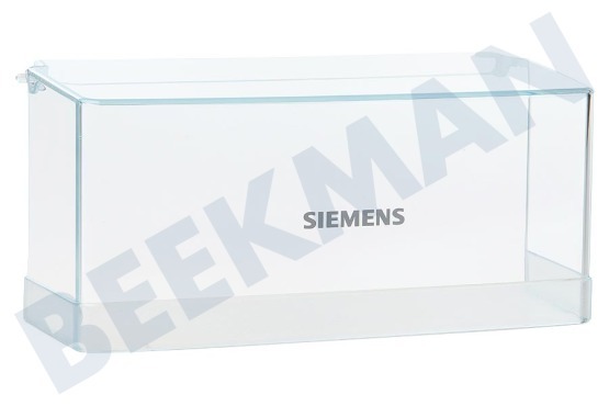 Siemens Refrigerador 265198, 00265198 Válvula Del compartimento de mantequilla transparente