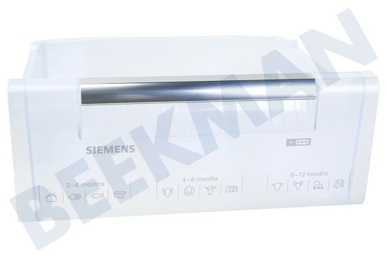 Siemens Refrigerador 703020, 00703020 Bandeja congeladora transparente
