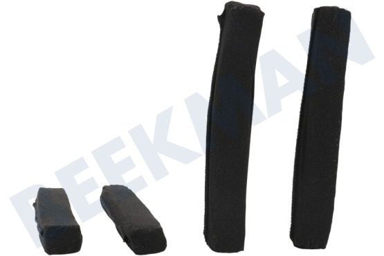 Miele Refrigerador Filtro Filtro de carbón, 4 piezas