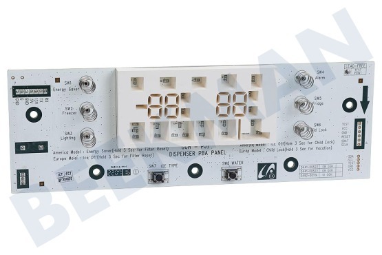 Samsung Refrigerador DA41-00522E Modulo Módulo de visualización