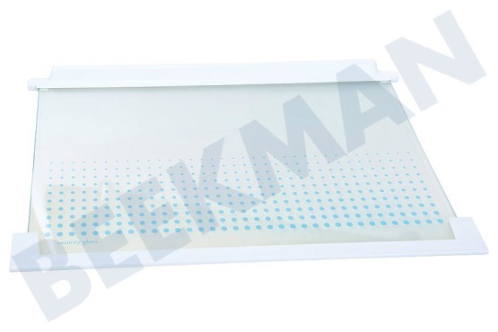 Zanussi-electrolux Refrigerador Tabla de estante Placa de vidrio con tiras incluidas.