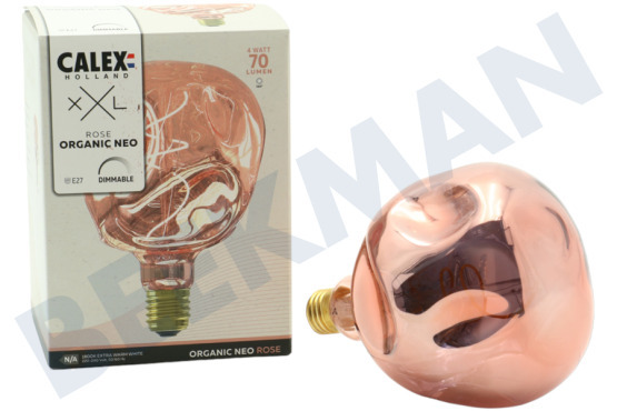 Calex  2101004300 Lámpara LED XXL Organic Neo Rose 4 Watt, 1800K Regulable