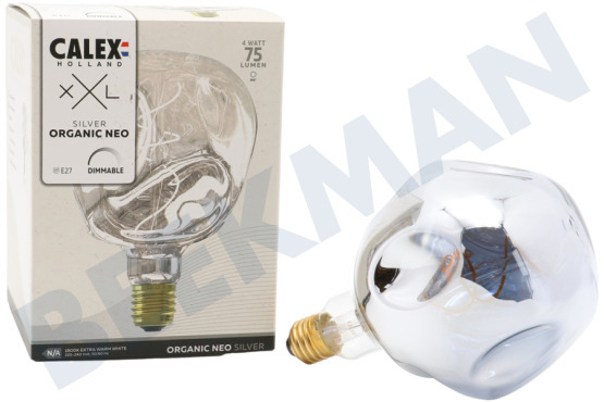 Calex  2101004500 Lámpara LED XXL Organic Neo Silver 4 Watt, 1800K Regulable