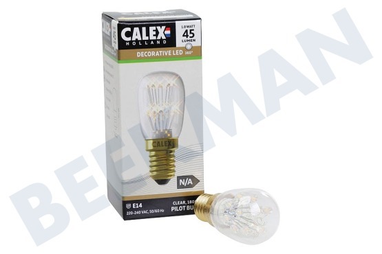 Calex  1301004700 Calex Perla LED del panel de control de la lámpara 240V 1.0W E14 T26x60mm