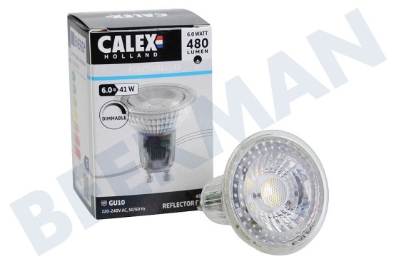 Calex  1301000700 Lámpara Calex LED COB GU10 240V 6W 4000K Regulable