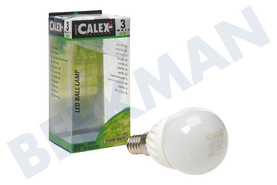 Calex  472348 Bola Calex lámpara LED 3,4W 240V E14 P45, 250 lúmenes 2700K