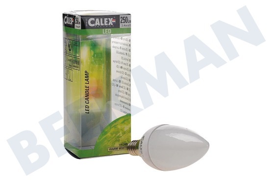 Calex  472432 Lámpara de vela LED Calex 240 voltios, 3W E14 B38, 250 lúmenes 2700K