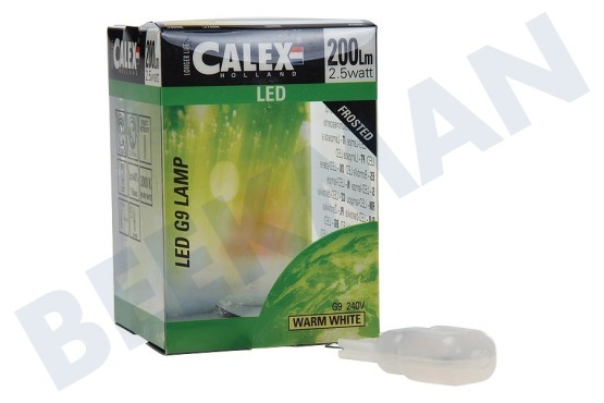 Calex  473864 Calex LED G9 240V 2.5W 200lm 3000K Mat