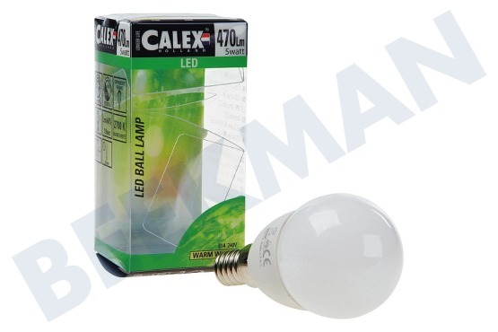 Calex  422112 P45 Bola Calex lámpara LED 240V 5W 470lm E14, 2700K