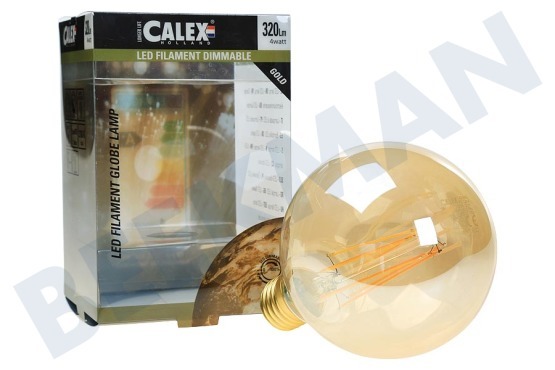Calex  425464 Calex LED vaso lleno de filamentos de globo y bulbo 240V 4W 320lm E27