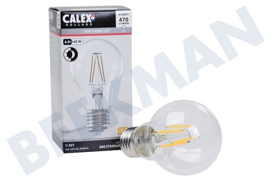 Calex  1101000200 Calex LED vaso lleno LangFilament estándar de la lámpara 4W E27