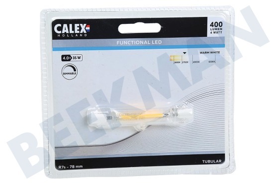 Calex  424560 Calex LED R7s regulable 4 vatios, 78 mm