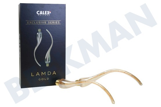 Calex  425980 Lámpara Calex Lamda Led 4W E27 oro regulable (2 piezas)