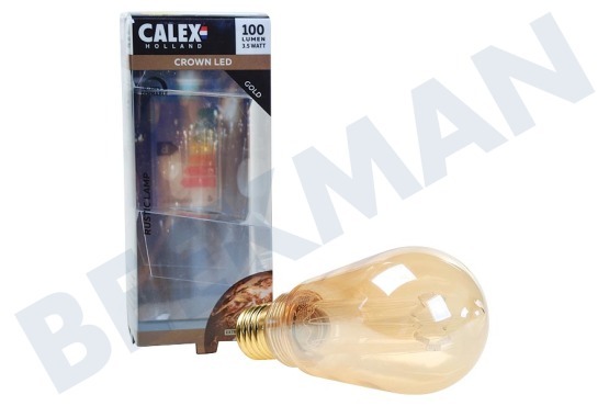 Calex  1201000600 Calex LED fibra de vidrio lámpara rustica ST64