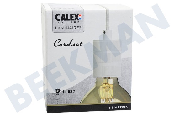 Calex  965243 Colgante Retro Calex Blanco Mate E27