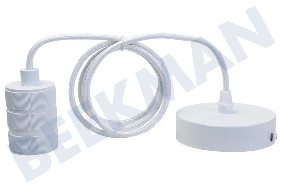 Calex  965243 Colgante Retro Calex Blanco Mate E27