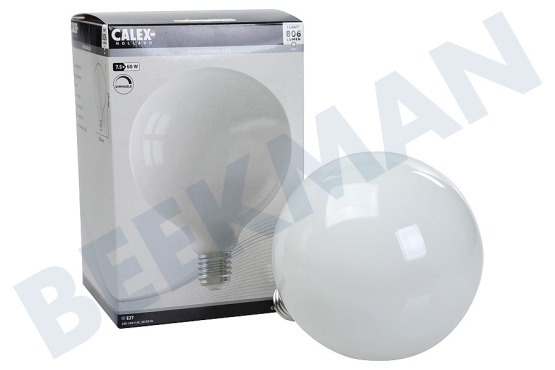 Calex  1101003400 Lámpara de globo LED Softline de filamento largo de vidrio completo E27 7.5 Watt